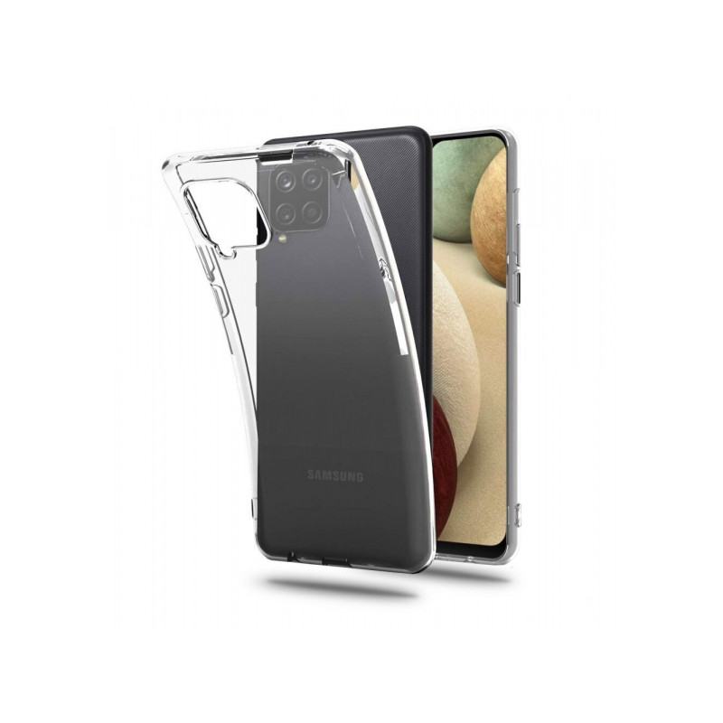 Nutitelefoni tagakaas Samsung Galaxy A12 FlexAir Läbipaistev