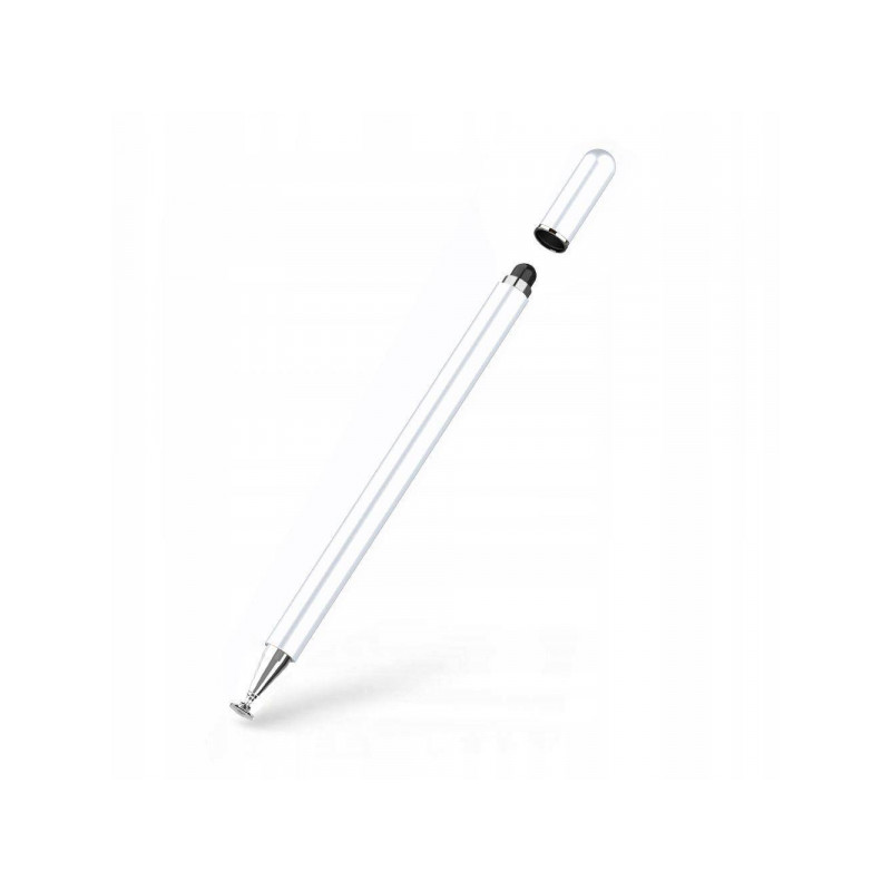 Ekrāna zīmulis (touch/stylus pen) Charm Stylus Pen Silver, White