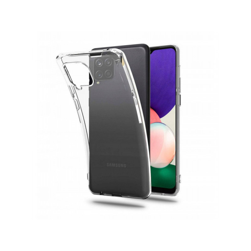 Viedtālruņa aizmugurējais vāciņš Samsung Galaxy A22 FlexAir Caurspīdīga