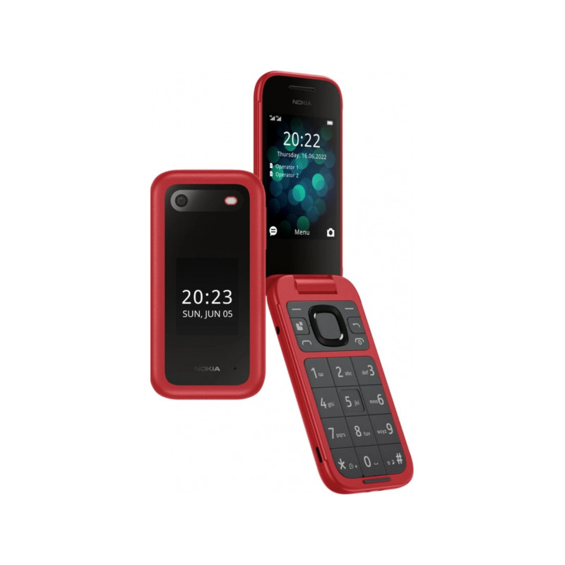 Uus telefon Nokia Nokia 2660 Nokia 2660 Punane