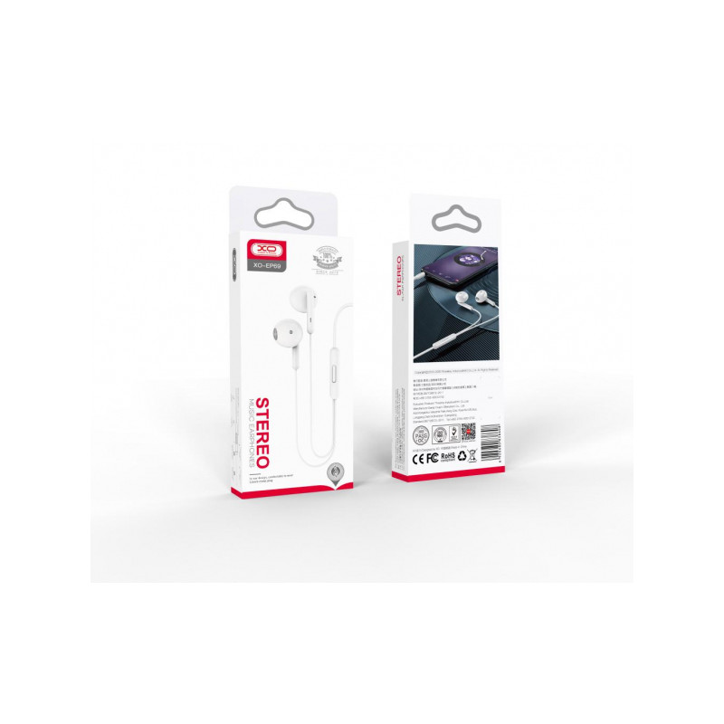 Austiņas ar vadu EP69 3,5mm Balta