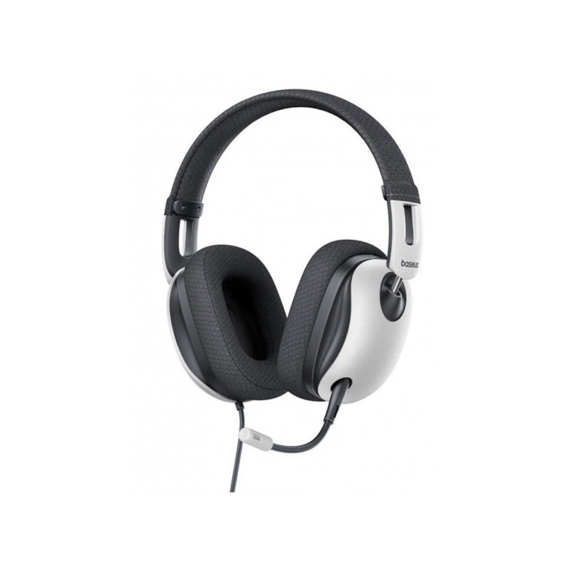 Bezvadu austiņas GoPlay 1 Max Gaming Wired Headphones Melna, Balta