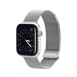 Viedpulksteņa siksniņa Apple Strap MILANESE stainless for Apple Watch 42 / 44 / 45 mm Silver