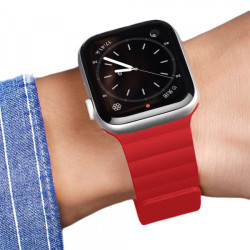 Viedpulksteņa siksniņa Apple Watch Strap (Chain Version) Red