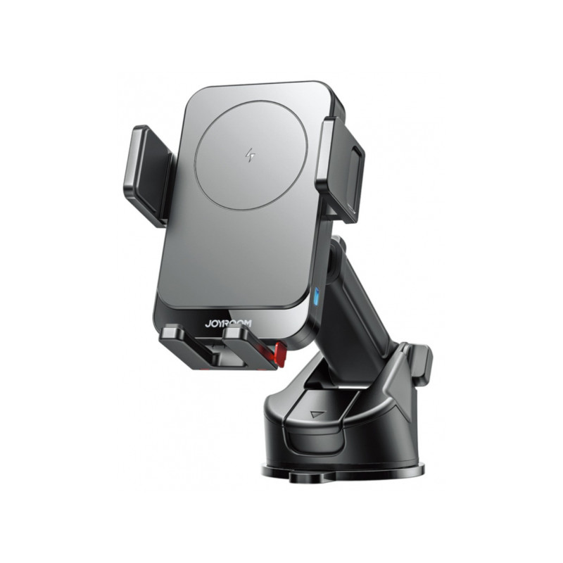 Viedtālruņa turētājs automašīnai Car holder with inductive charger 15W JR-ZS241S Black