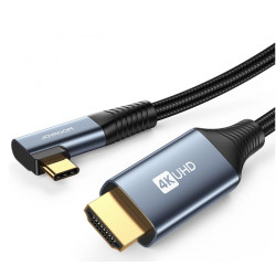 Kabelis USB-C / HDMI Cable 4K 60Hz 2m SY-20C1 Pelēka
