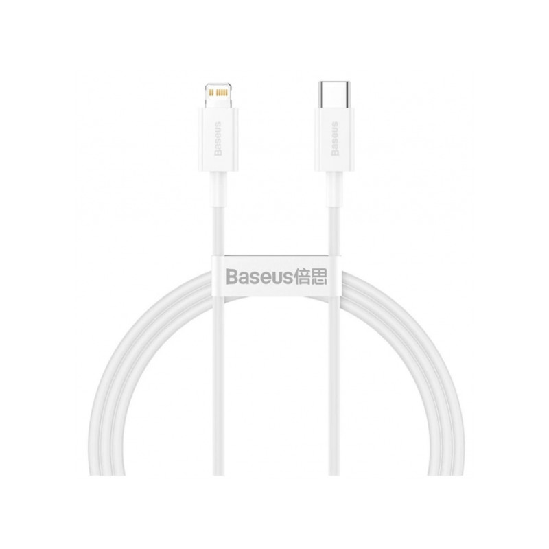 Kaabel USB-C / Lightning-kaabel 1 m Valge