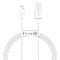 Kabelis USB - Lightning cable 1m Balta