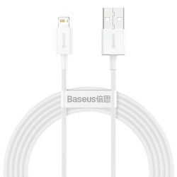 Kaabel USB - Lightning 2m kaabel Valge