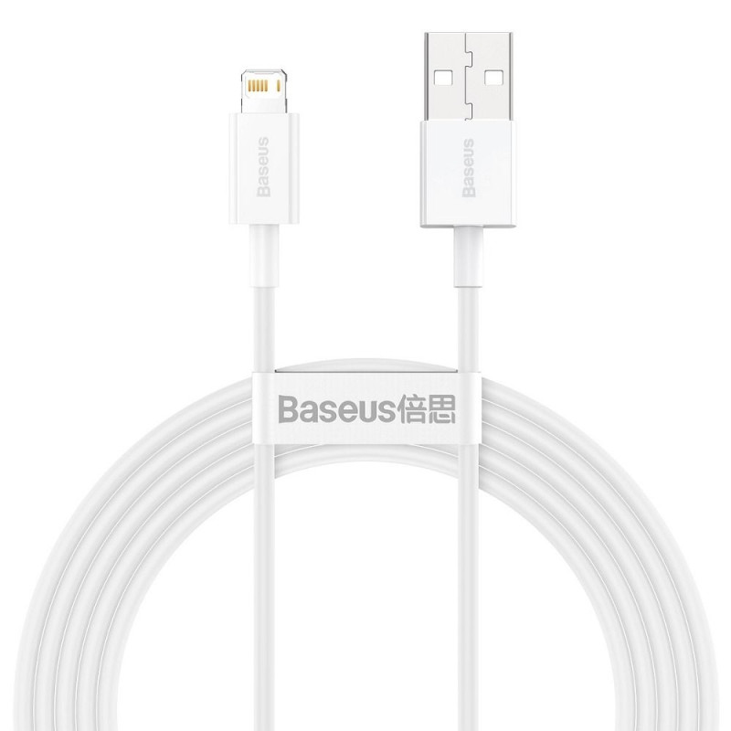 Kaabel USB - Lightning 2m kaabel Valge