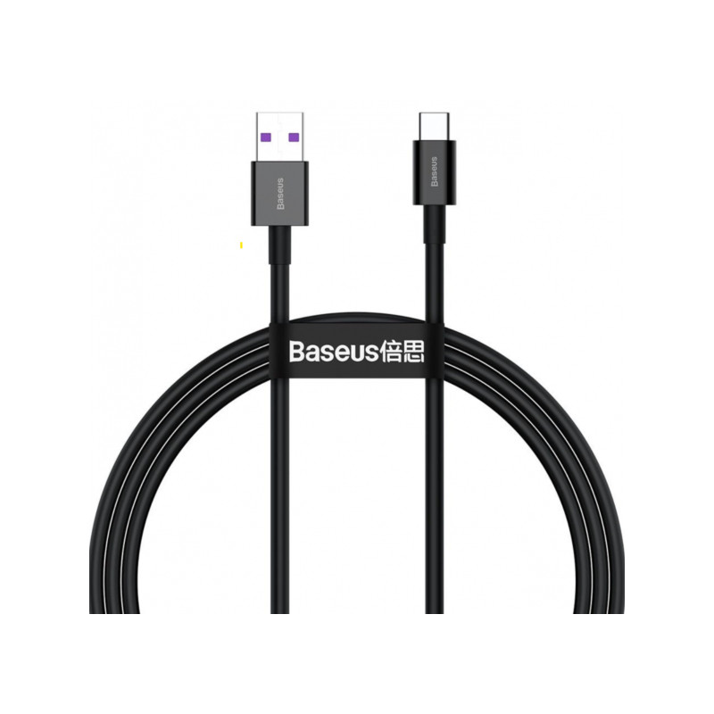 Kabelis Cable 66W 6A Melna