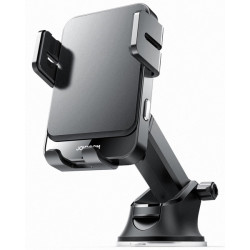 Viedtālruņa turētājs automašīnai Car Holder with wireless charger 15W Melna