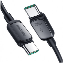 Kabelis USB-C / USB-C 100W 1.2 m Melna
