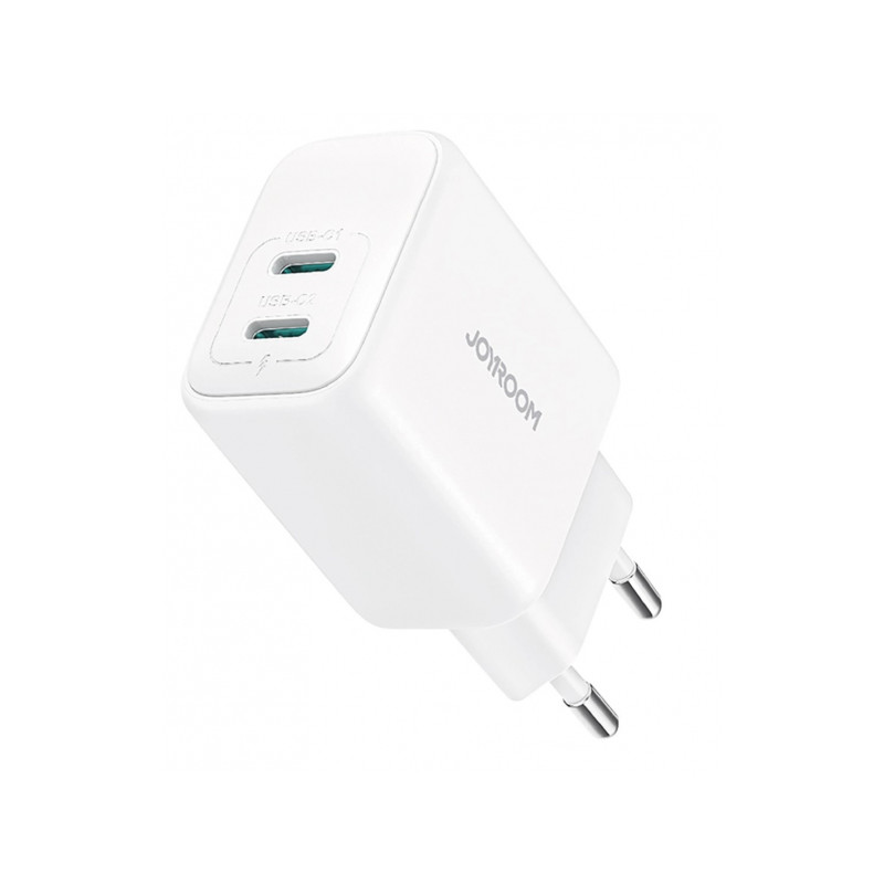 Strāvas adapteris Charger 2x USB-C 20W JR-TCF12 White