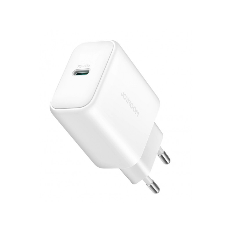 Toiteadapter Laadija USB-C PD 30W QC JR-TCF24 Valge