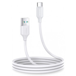 Kabelis USB-A / USB-C 3A cable 1m Balta