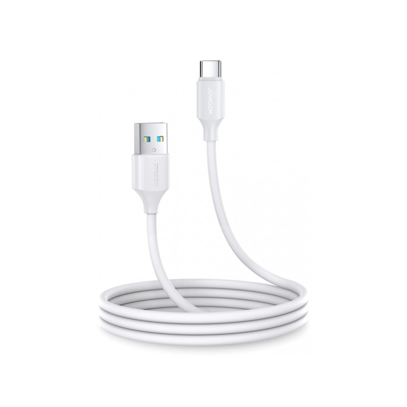 Kabelis USB-A / USB-C 3A cable 1m Balta