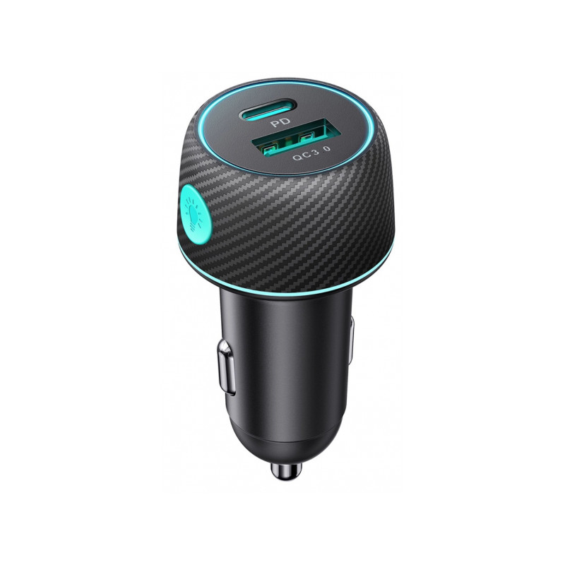 Auto lādētājs Car Charger 60W JR-CCN01 Melna
