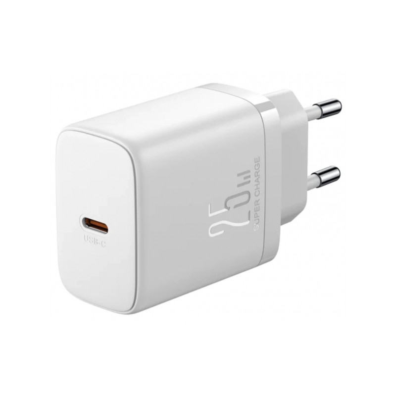 Toiteadapter Laadija 25W Valge