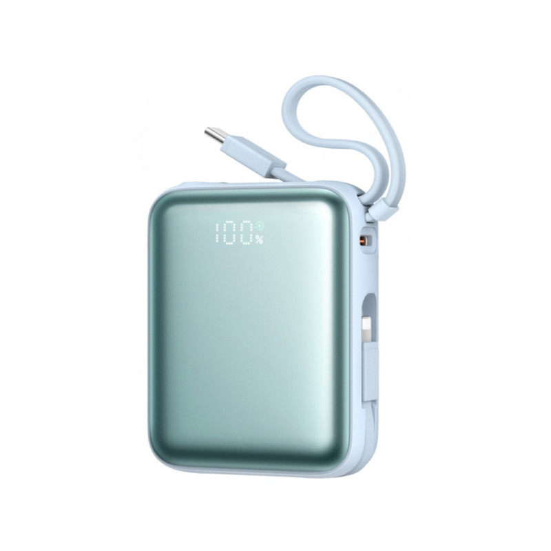 Ārējā baterija PowerBank JR-PBF27 22.5W 10000mAh Zila