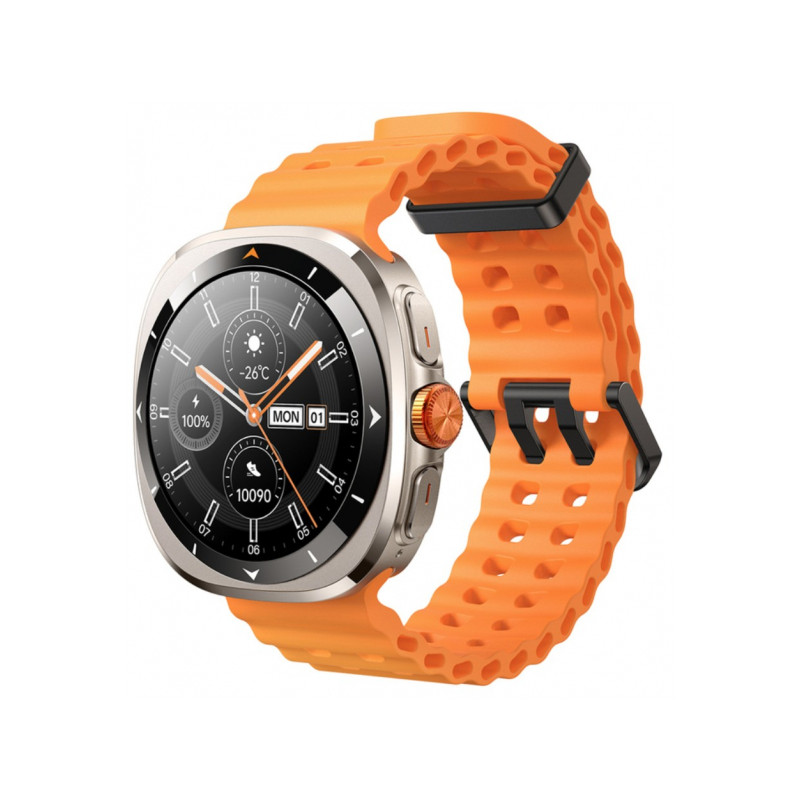 Viedpulkstenis SmartWatch Sport JR-FV2 Dabīga Titāna