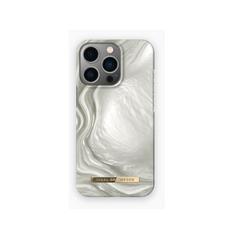 Viedtālruņa aizmugurējais vāciņš Apple iPhone 13 Pro Luminous Pearl Pelēka, Sudraba, Ar Dizainu