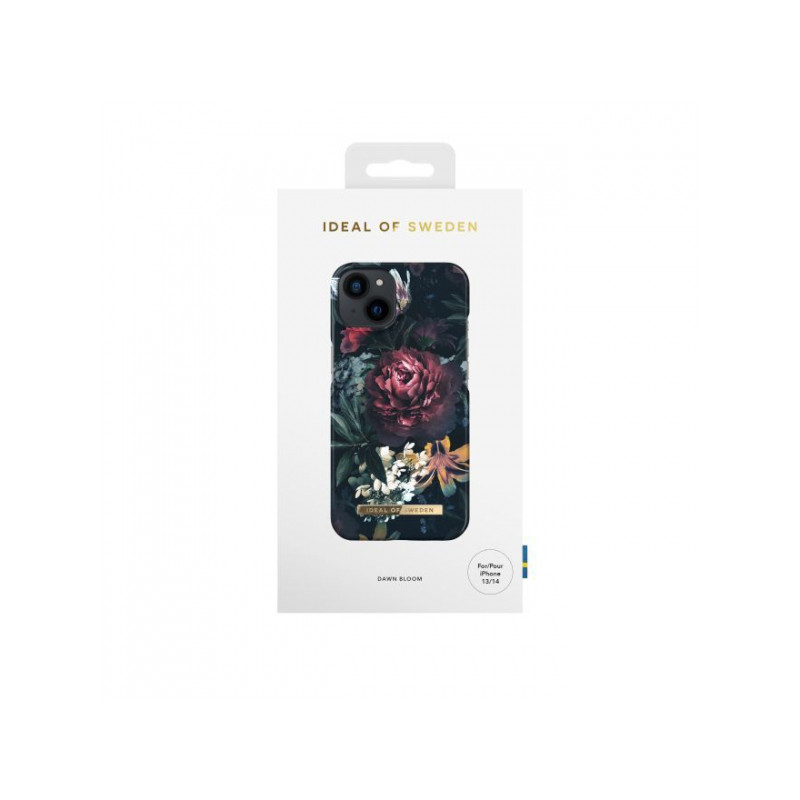 Viedtālruņa aizmugurējais vāciņš Apple iPhone 14 Dawn Bloom Black, With Design