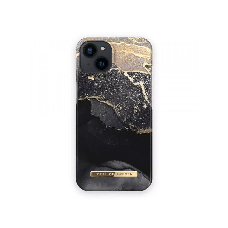 Viedtālruņa aizmugurējais vāciņš Apple iPhone 14 Pro Max Golden Twilight Marble Melna, Zelta, Ar Dizainu
