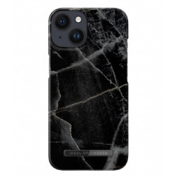 Viedtālruņa aizmugurējais vāciņš Apple iPhone 14 Pro Max Black Thunder Marble Black, Grey, With Design