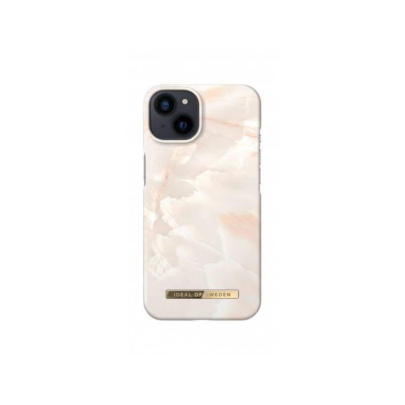 Viedtālruņa aizmugurējais vāciņš Apple iPhone 14 Pro Max Rose Pearl Marble Pink, Pearl, With Design