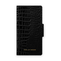 Viedtālruņa atveramais maciņš Samsung Galaxy S23 Neo Noir Croco Melna
