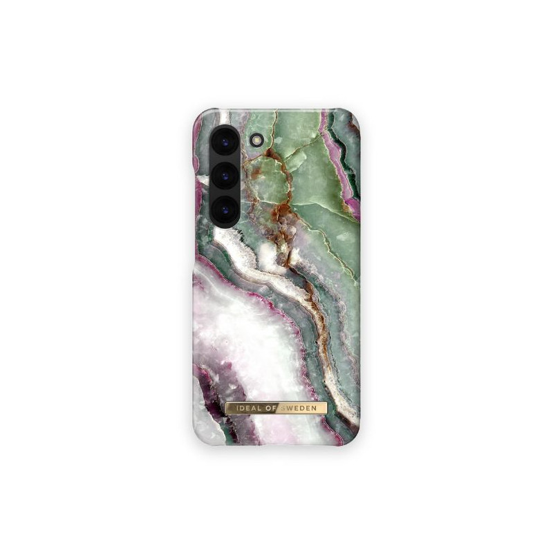 Viedtālruņa aizmugurējais vāciņš Samsung Galaxy S23 Northern Lights Green, Pink, With Design