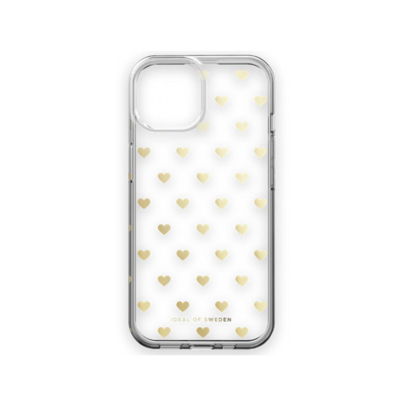 Viedtālruņa aizmugurējais vāciņš Apple iPhone 16E Clear Case Zelta, Caurspīdīga