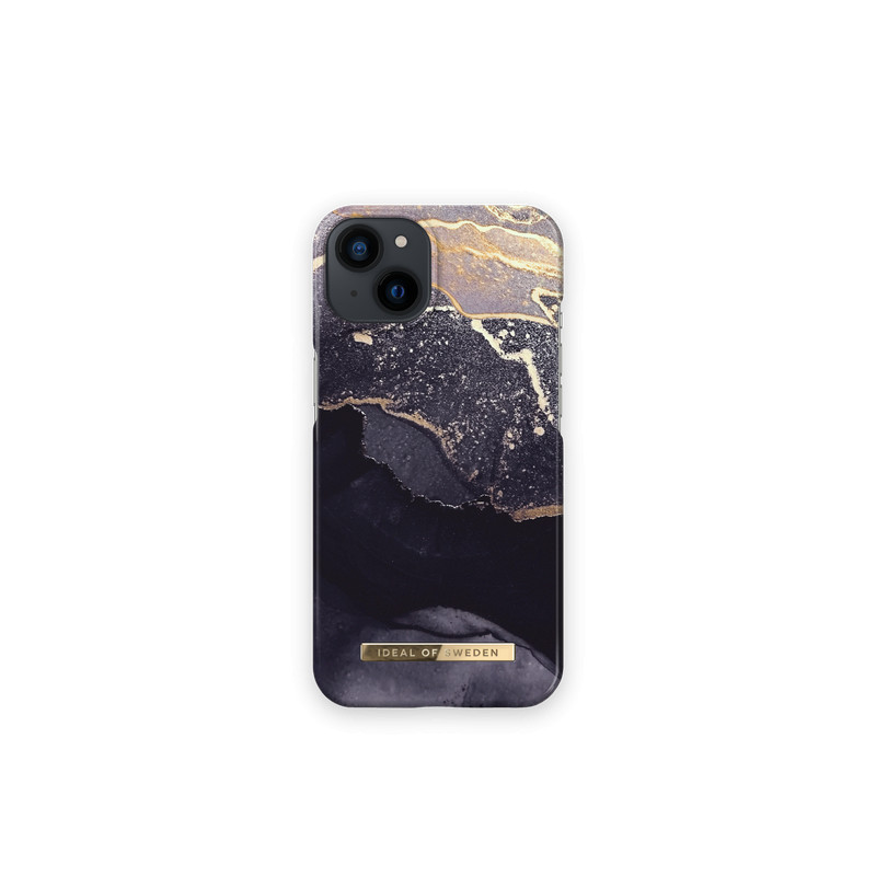 Viedtālruņa aizmugurējais vāciņš Apple iPhone 15 Pro Max Golden Twilight Marble Melna, Zelta, Ar Dizainu