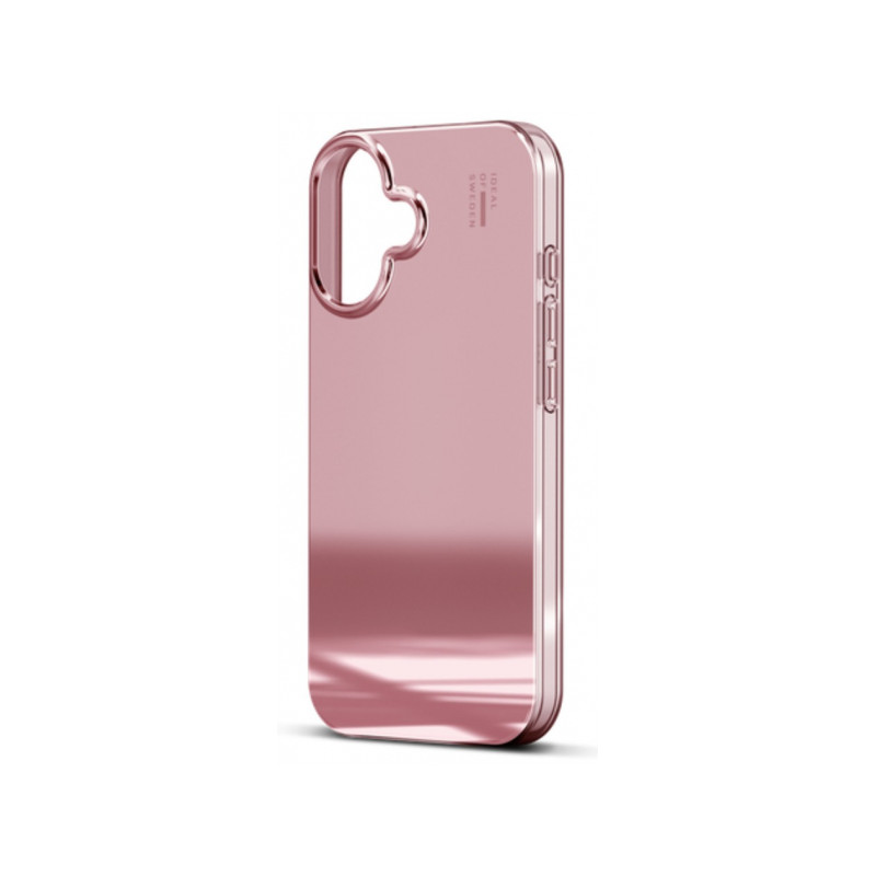Viedtālruņa aizmugurējais vāciņš Apple iPhone 16E Mirror Zelta, Rozā