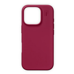 Viedtālruņa aizmugurējais vāciņš Apple Iphone 16 Silicone Mag Maroon