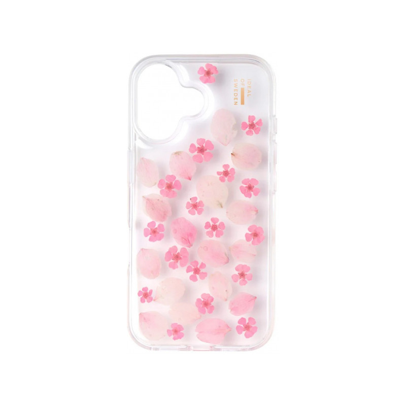 Viedtālruņa aizmugurējais vāciņš Apple Iphone 16 Clear Case Rozā, Caurspīdīga