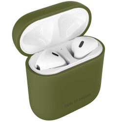 Bezvadu austiņu apvalks Apple Silicone case Khaki Green