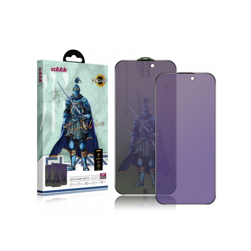 Viedtālruņa aizsargstikls Apple iPhone 16 Pro Max Warrior 3in1