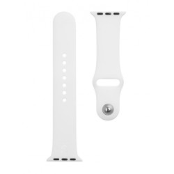 Viedpulksteņa siksniņa Apple 465 Silicone Band White