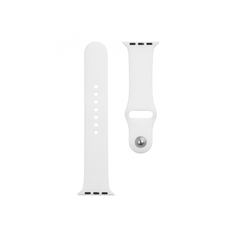 Viedpulksteņa siksniņa Apple 465 Silicone Band White