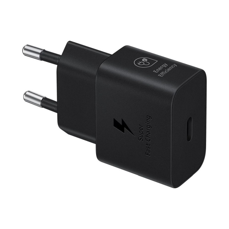Lādēšanas komplekts Wall Charger 25W GaN with USB-C cable Melna