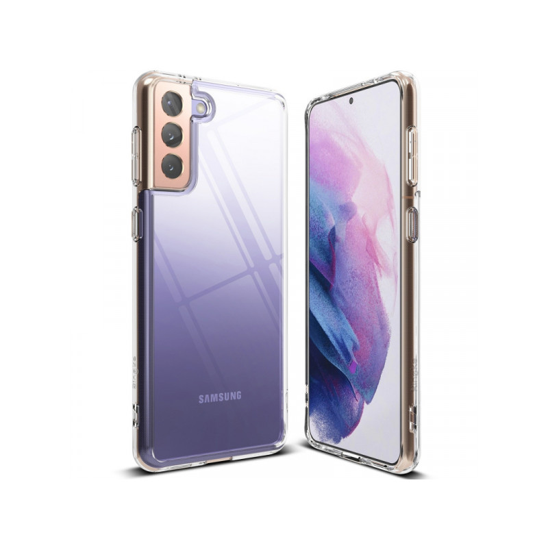 Viedtālruņa aizmugurējais vāciņš Samsung Galaxy S21 Fusion Caurspīdīga