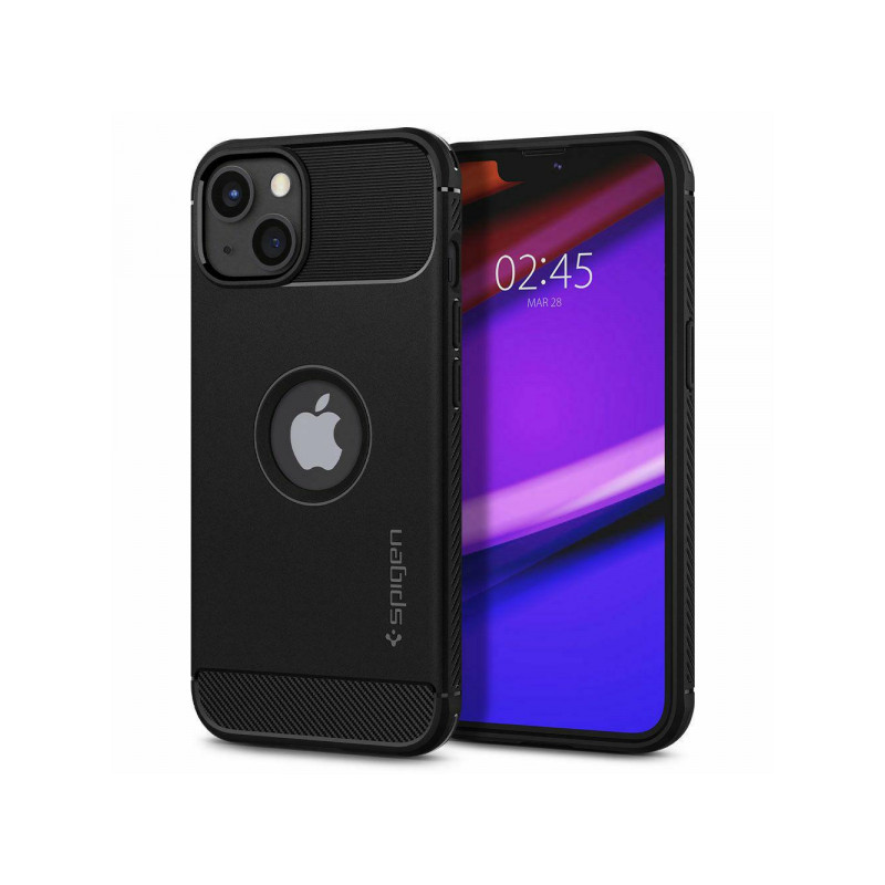 Viedtālruņa aizmugurējais vāciņš Apple iPhone 13 Mini Rugged Armor Black