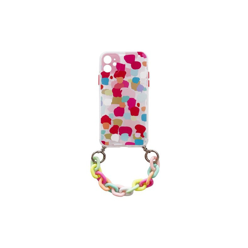 Nutitelefoni tagakaas Õun iPhone 13 Pro Värvikett 2 Läbipaistev, Disaini järgi