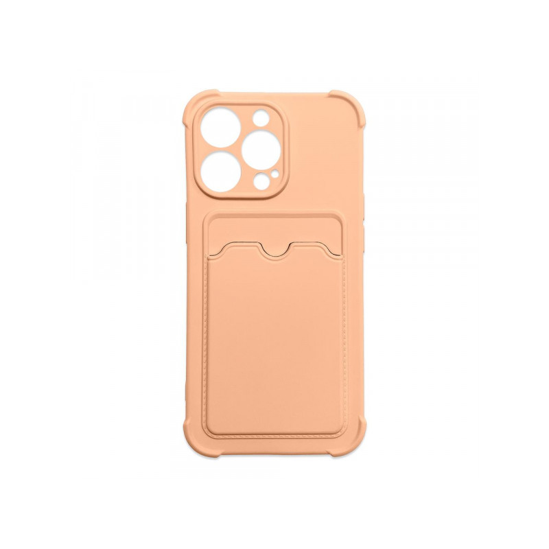 Viedtālruņa aizmugurējais vāciņš Apple iPhone XS Max Card Armor case Rozā