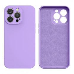 Viedtālruņa aizmugurējais vāciņš Apple iPhone 14 Pro Max Silicone case Purple