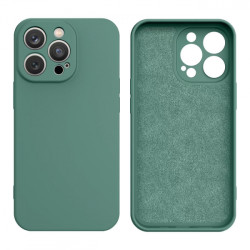 Viedtālruņa aizmugurējais vāciņš Apple iPhone 14 Pro Max Silicone case Green