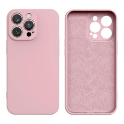 Viedtālruņa aizmugurējais vāciņš Samsung Galaxy A12 Silicone case Light Pink