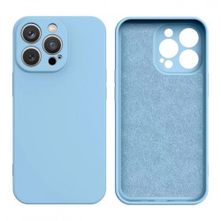 Viedtālruņa aizmugurējais vāciņš Samsung Galaxy S23 Silicone case Light Blue